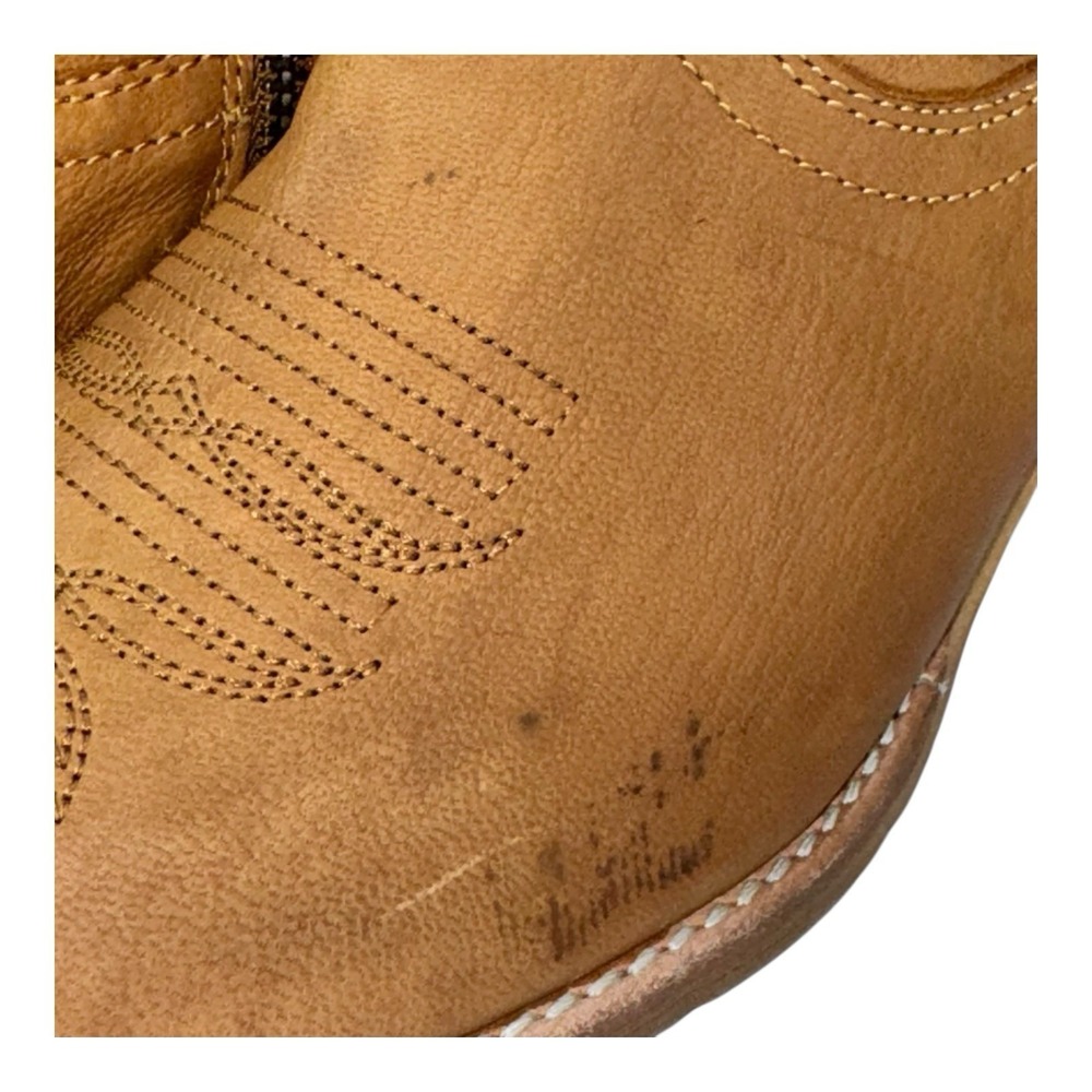 Dolce Vita SKYE Brown Western Cowgirl Harness Conch Ankle Boots Fits Sz 8 - Picture 4 of 16